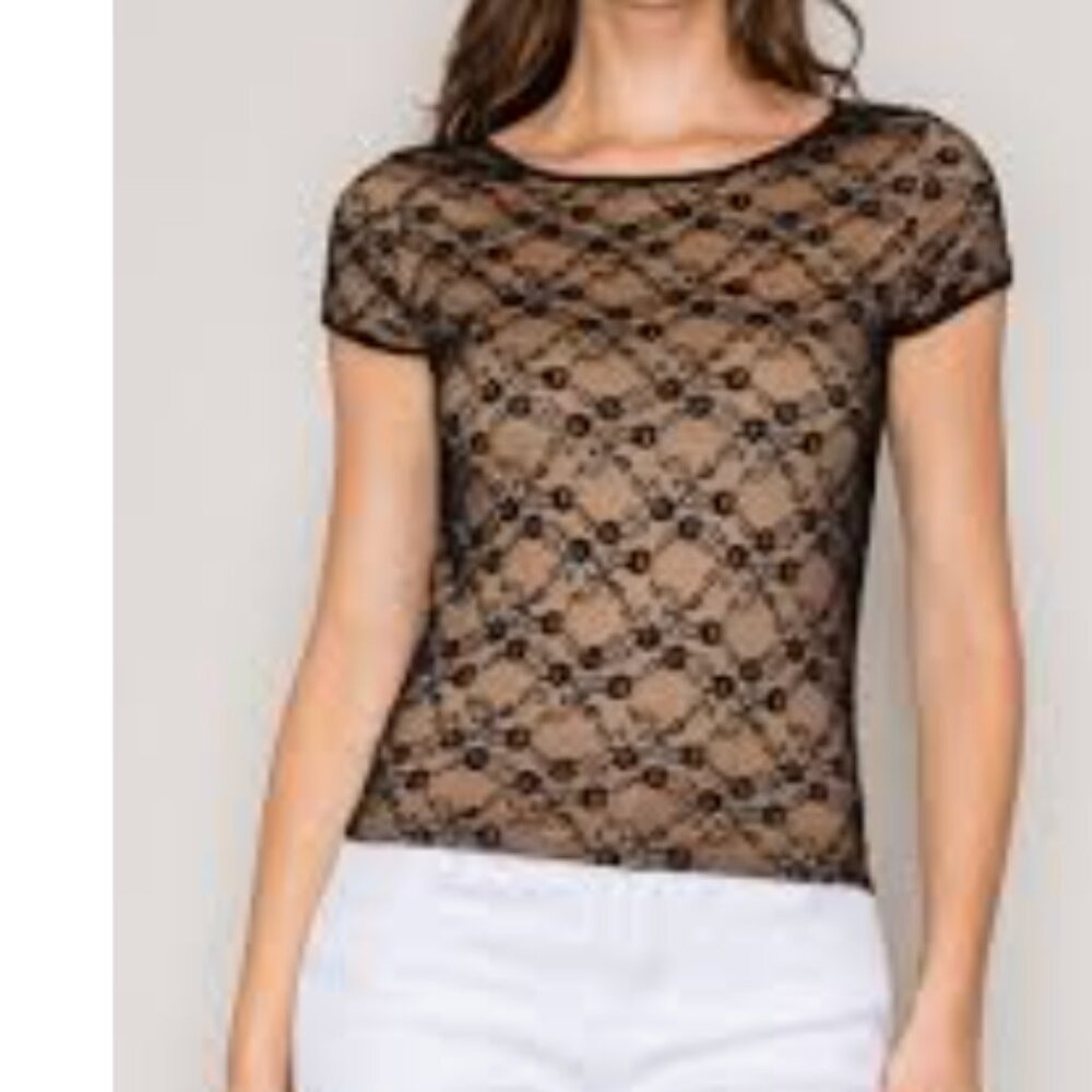 Frankee & Skylarr Lace Top Grunge Goth